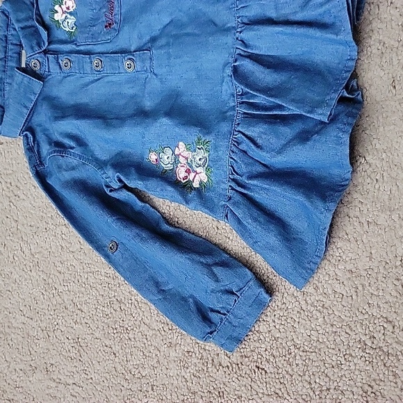Lucky Brand Toddler Girl's Long Sleeve Top - Picture 2 of 13